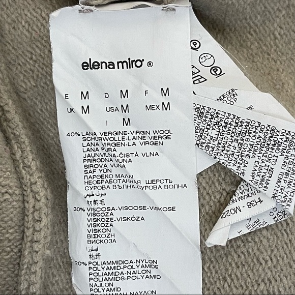 ELENA Miro Wool Blend Cardigan Sweater‎ - Picture 4 of 6